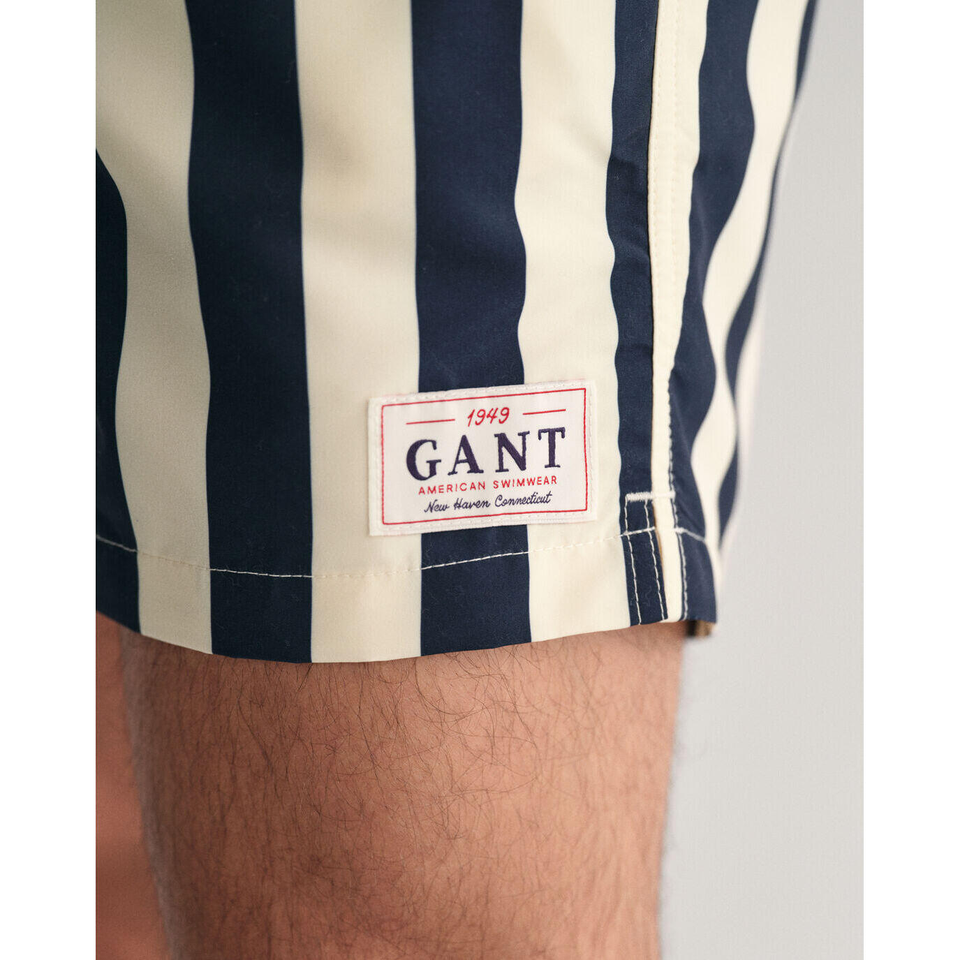 Gant Block striped swim shorts