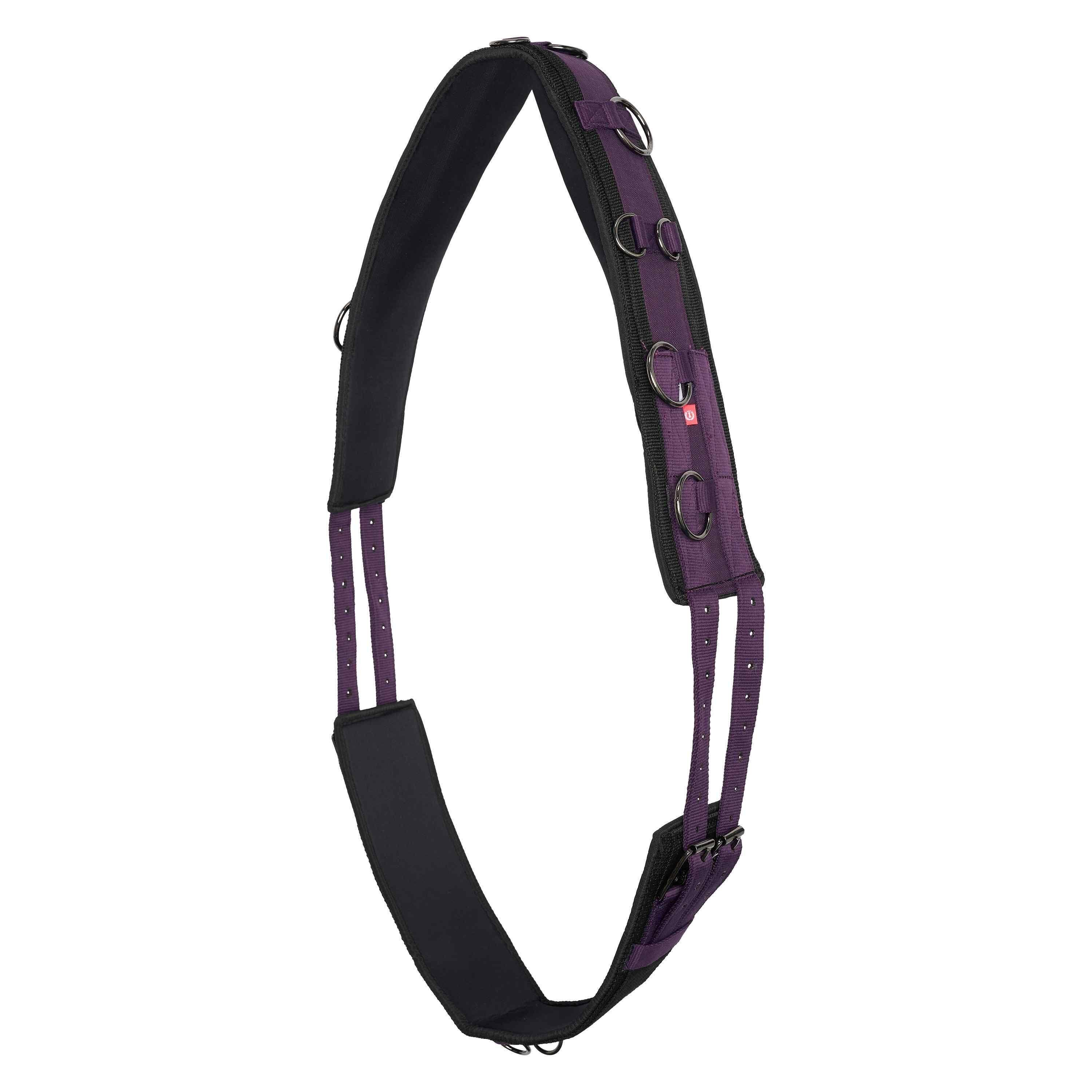 Imperial Riding - Surfaix De Travail Pour Cheval En Nylon Imperial Riding Deluxe Extra - Surfaix - Noir|violet - Cob - Decathlon