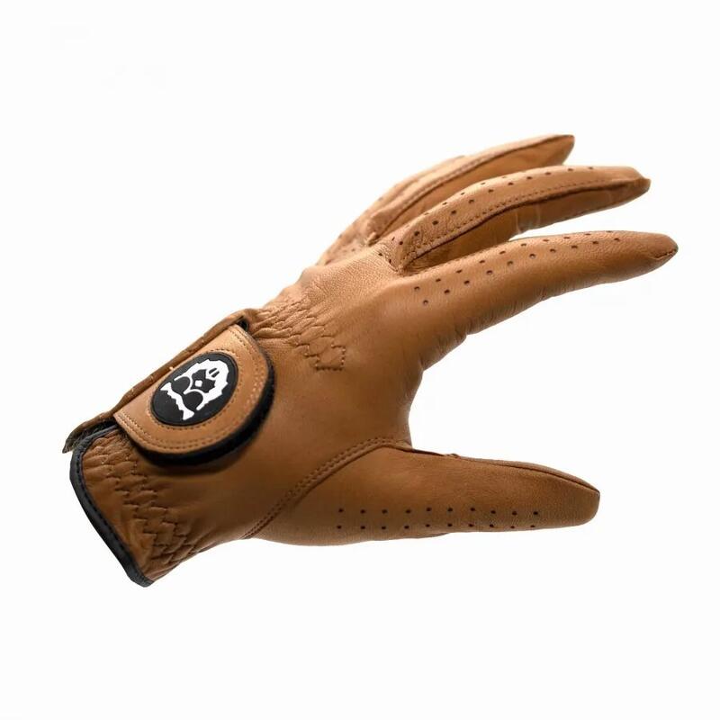 Guanto da golf, mano destra Beaver Golf Original Cognac