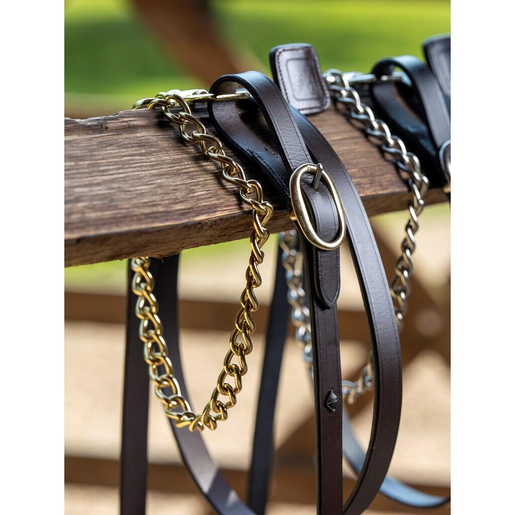 Leder ruiterkoord met ketting LeMieux Trot Up 3/5