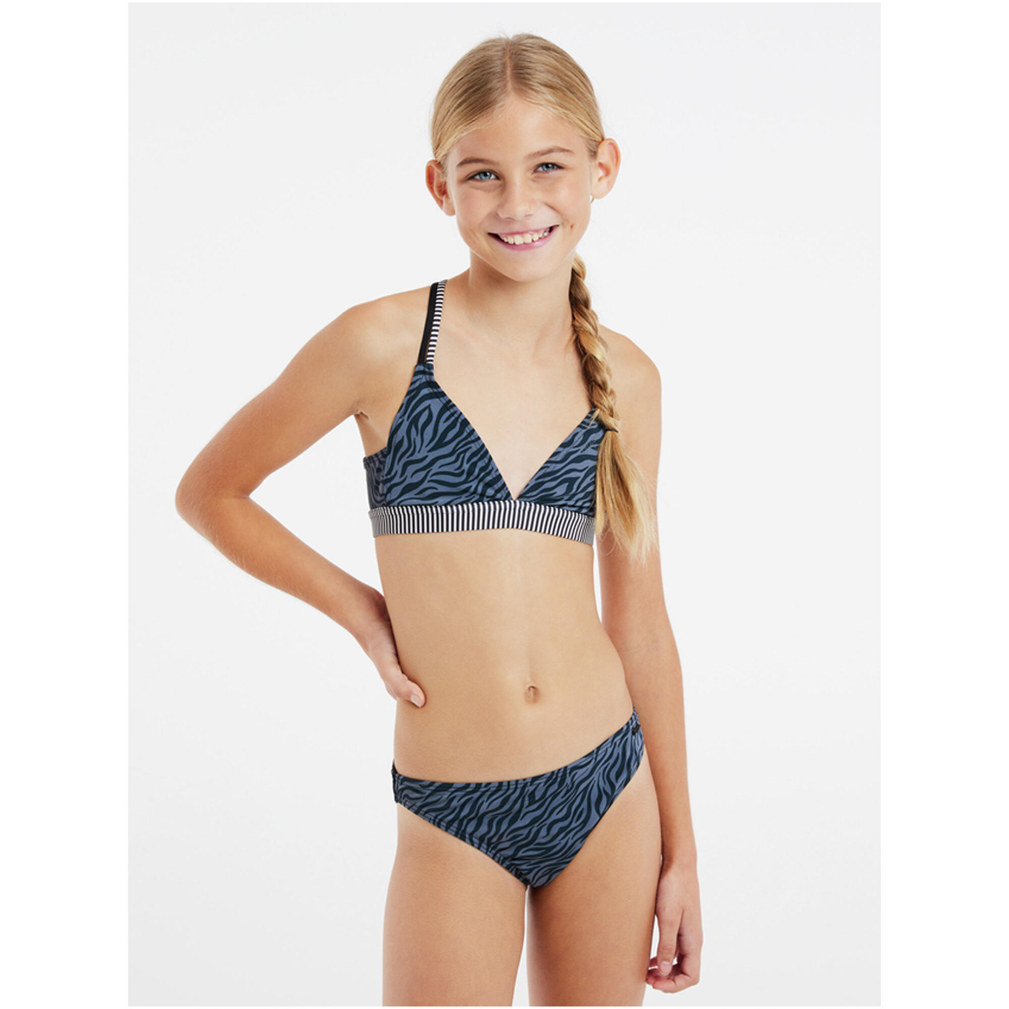 Strój kąpielowy dziewczęcy dwuczęściowy Protest Prtalfa Jr triangle bikini 3/6