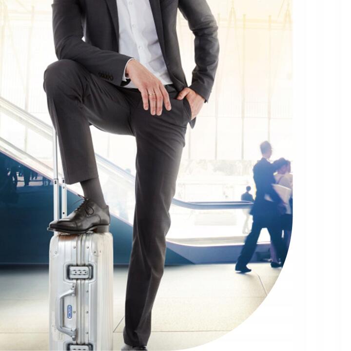 Skarpety kompresyjne dla dorosłych Jobst Travel CCL1 15-20mmHg Podkolanówki 5/7