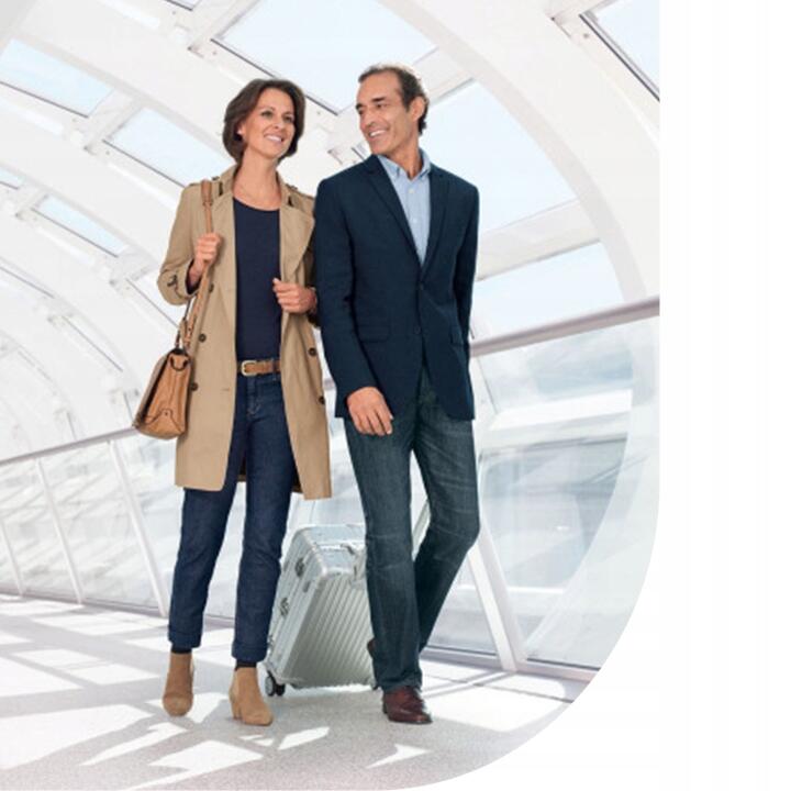 Skarpety kompresyjne dla dorosłych Jobst Travel CCL1 15-20mmHg Podkolanówki 7/7