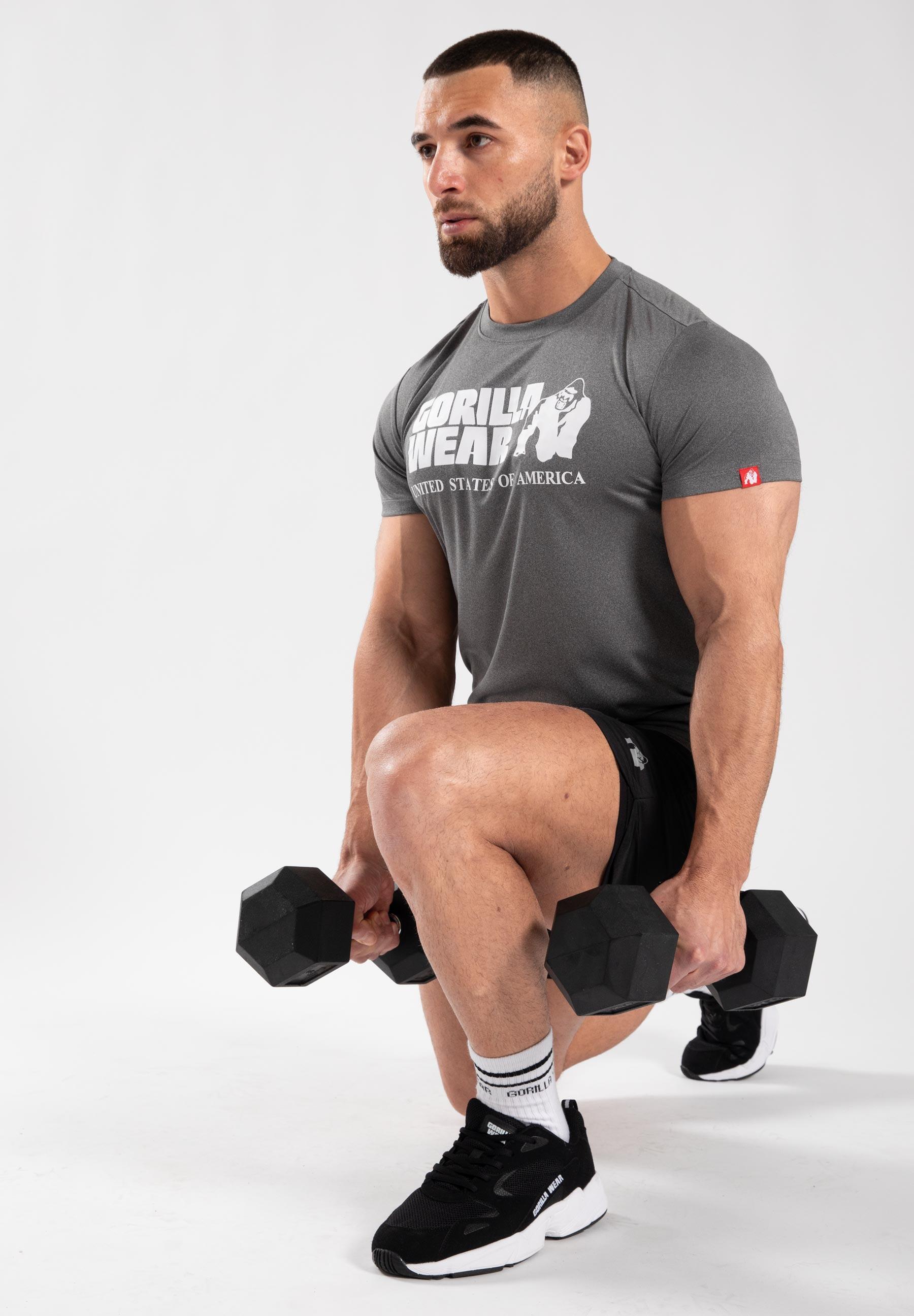 Classic Training T-Shirt - Grau Melange 5/7