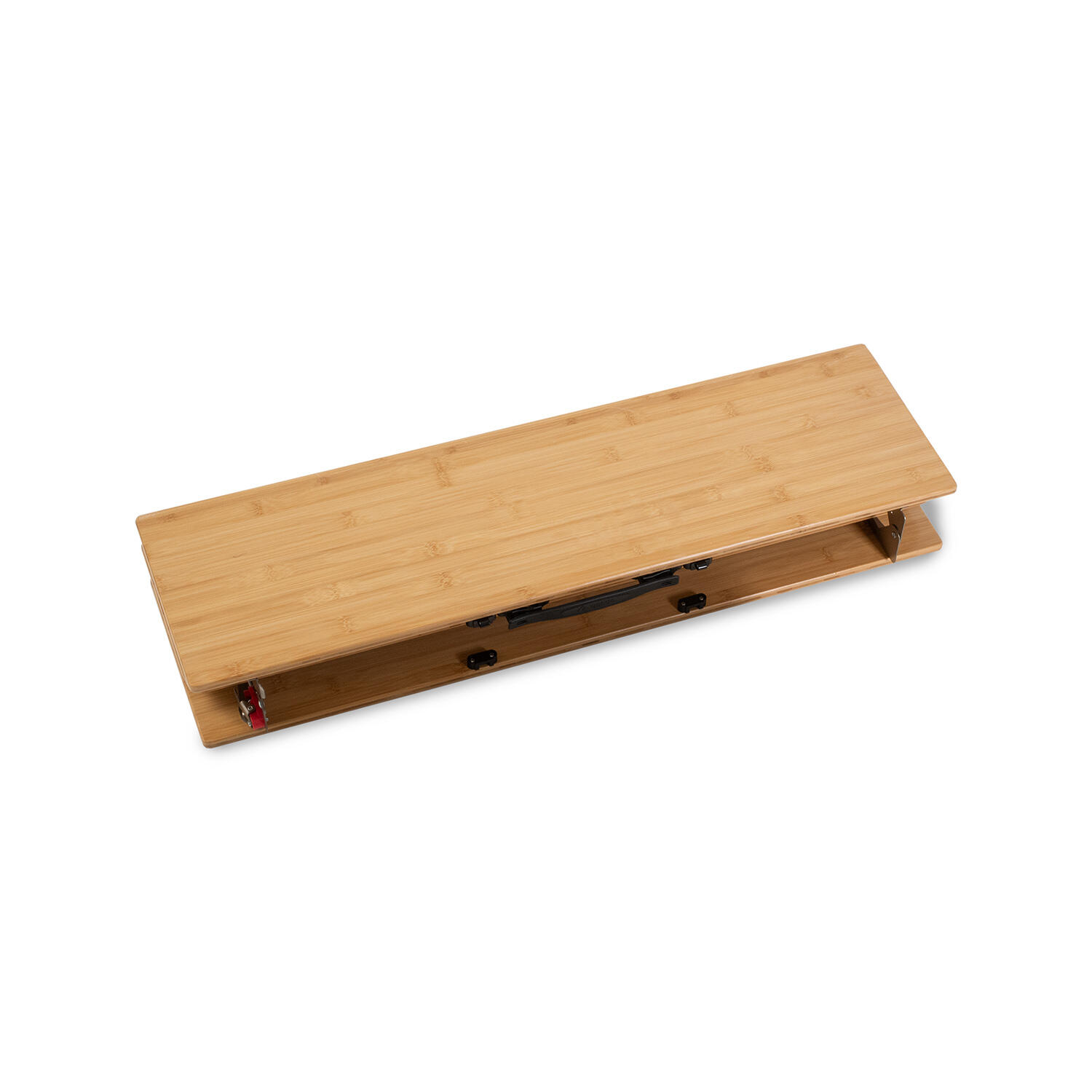 Table de camping pliante en bambou - 90 x 90 cm - 2-4 pers. - Quick Kimmy M 5/8