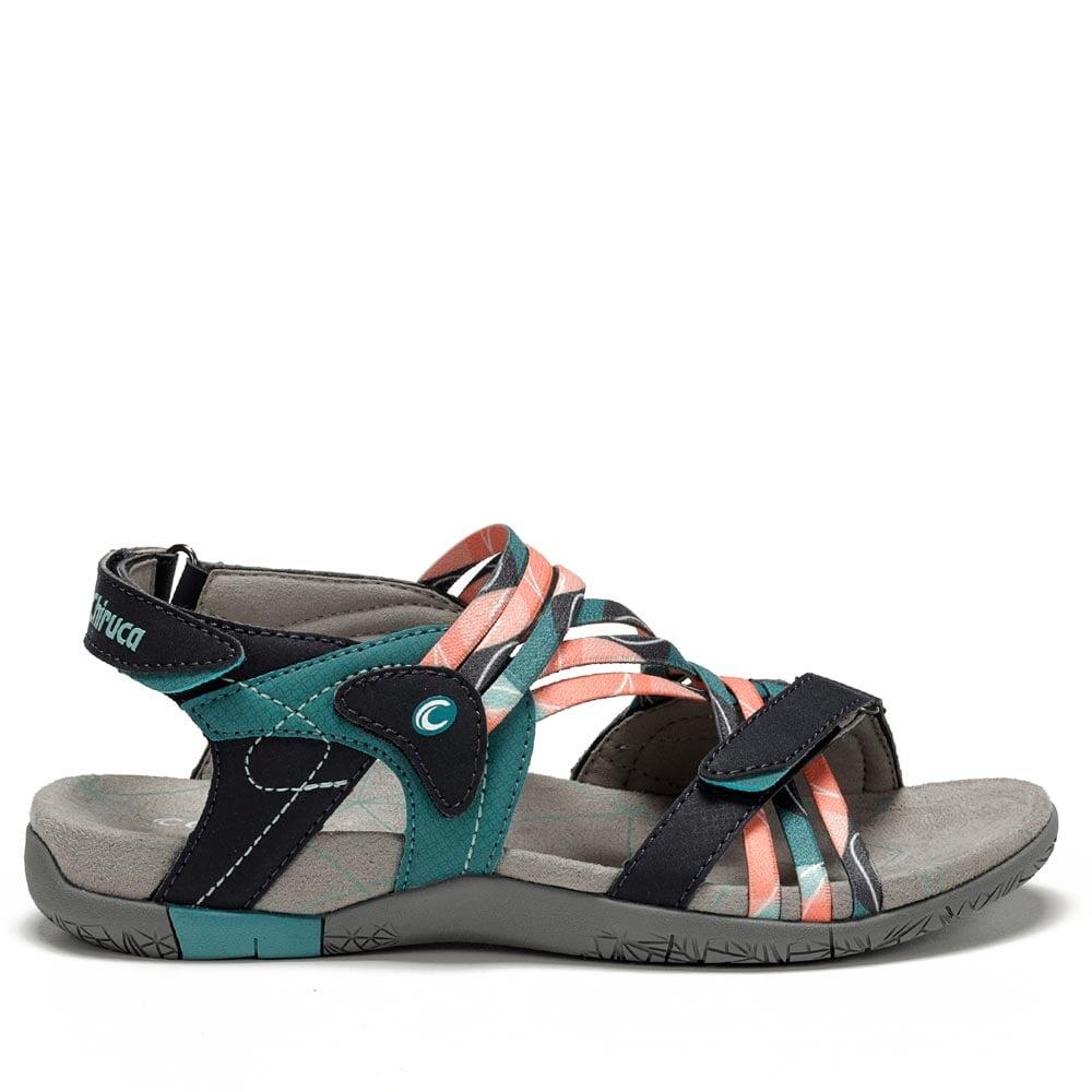 azul / rosa coral
