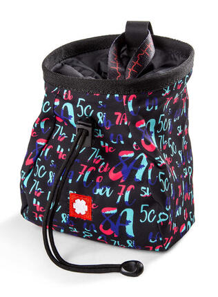 Sak-Magnésium Ocún Lucky – Schwarz, leichtes Polyester, Gürtel & Ring