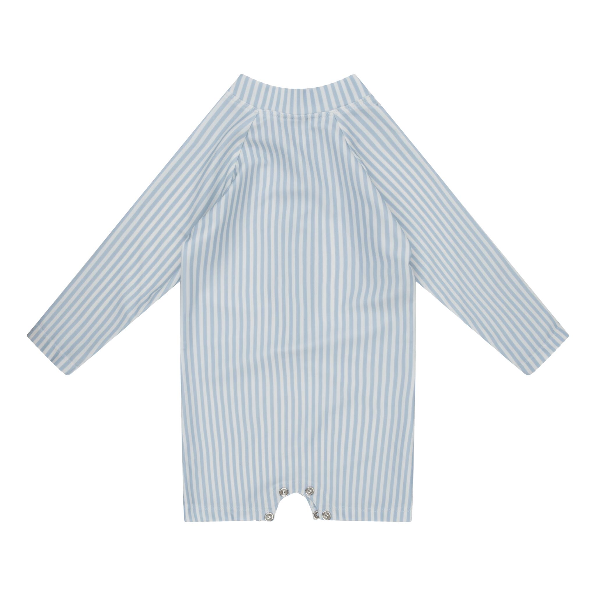 Swim Essentials Costume intero bambina per bambini - Blu/Bianco - Blue Stripes - 2/5