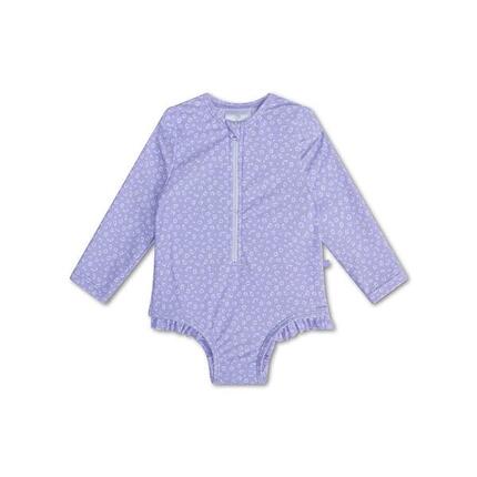 Combinaison de natation Filles 98/104 Lila Leopard