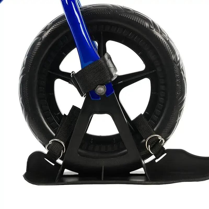 Vélo sans pédales DHS RIDE-ON bleu, kit de ski inclus 4/7