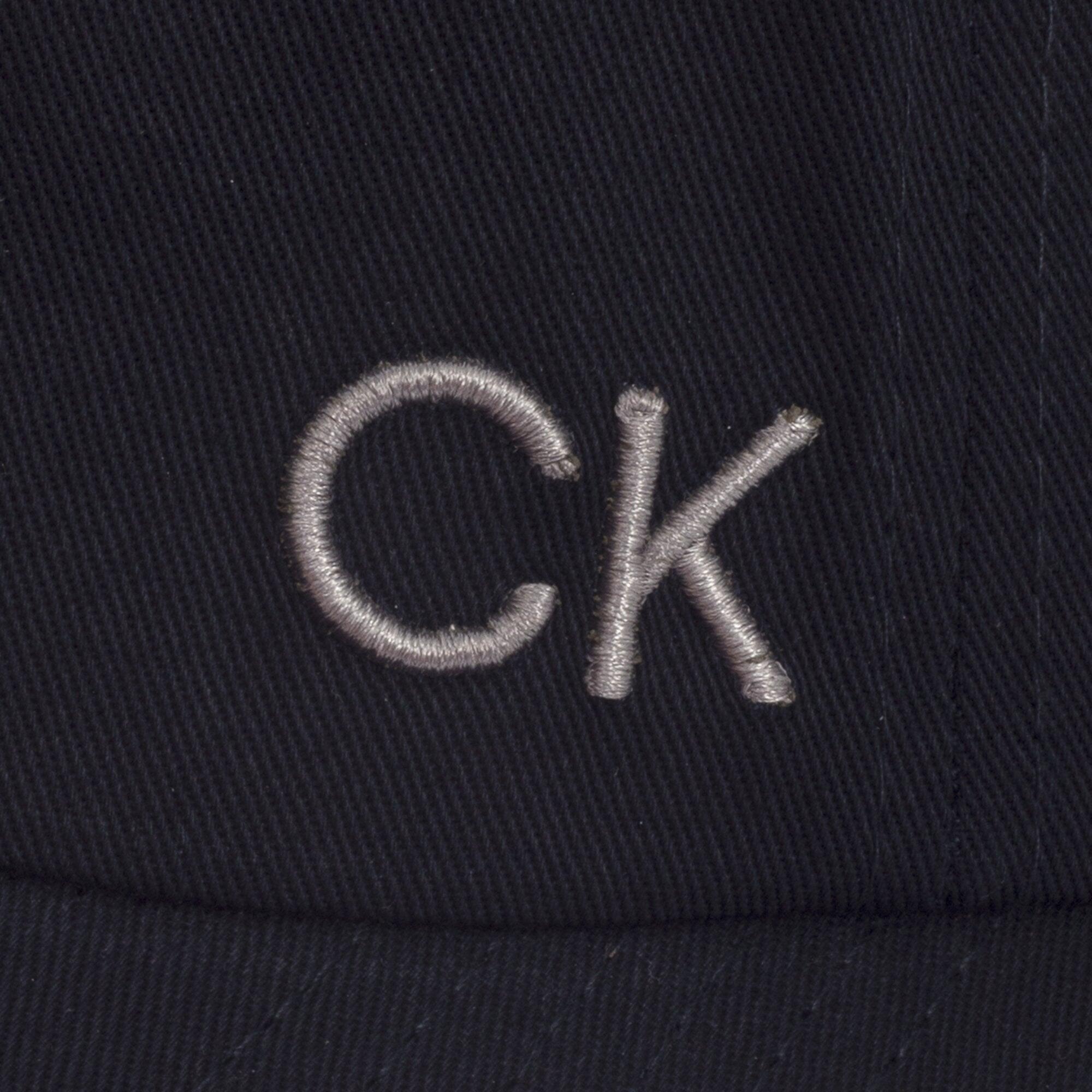 Calvin Klein COTTON TWILL CAPS NAVY - ONESIZE 4/5