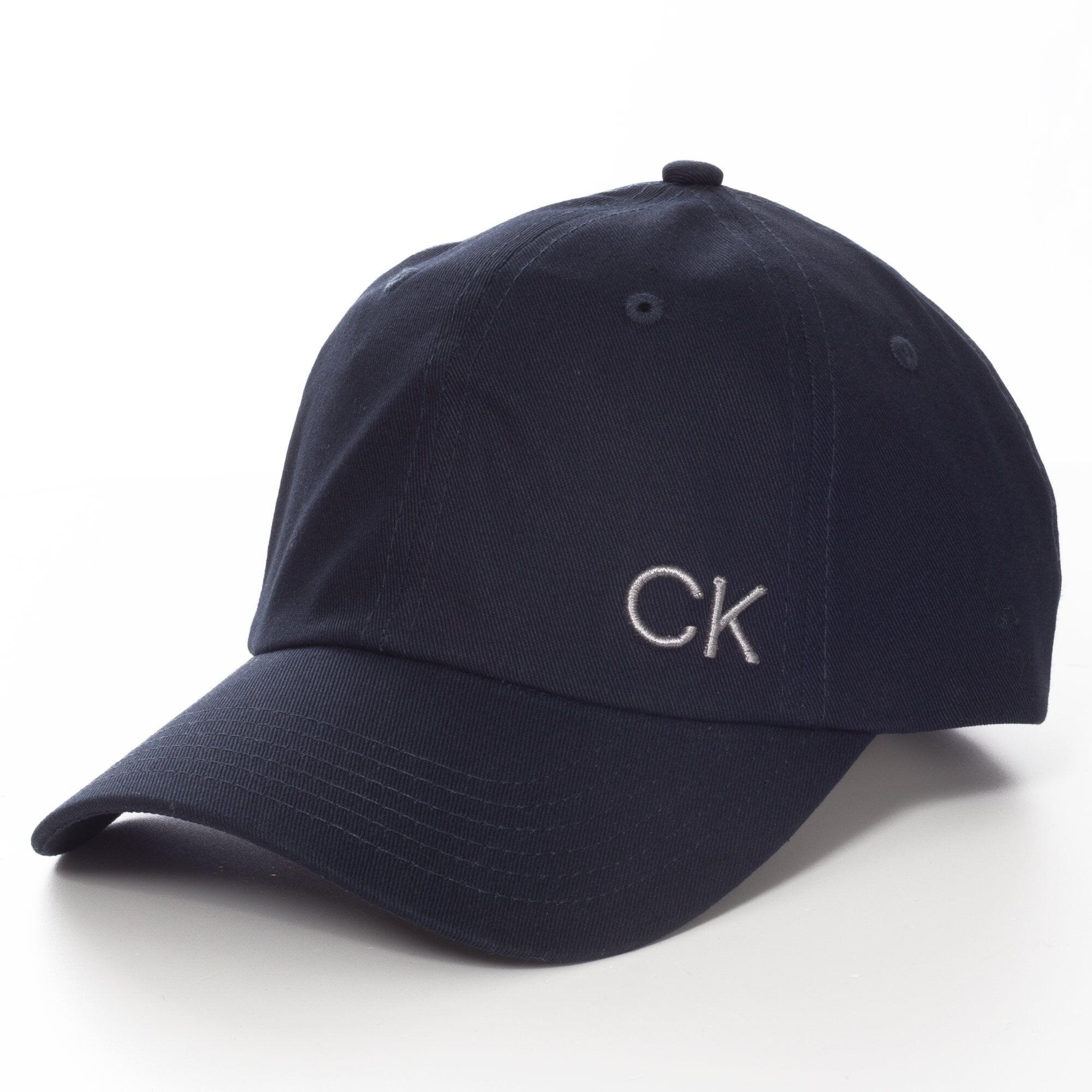 Calvin Klein COTTON TWILL CAPS NAVY - ONESIZE 1/5