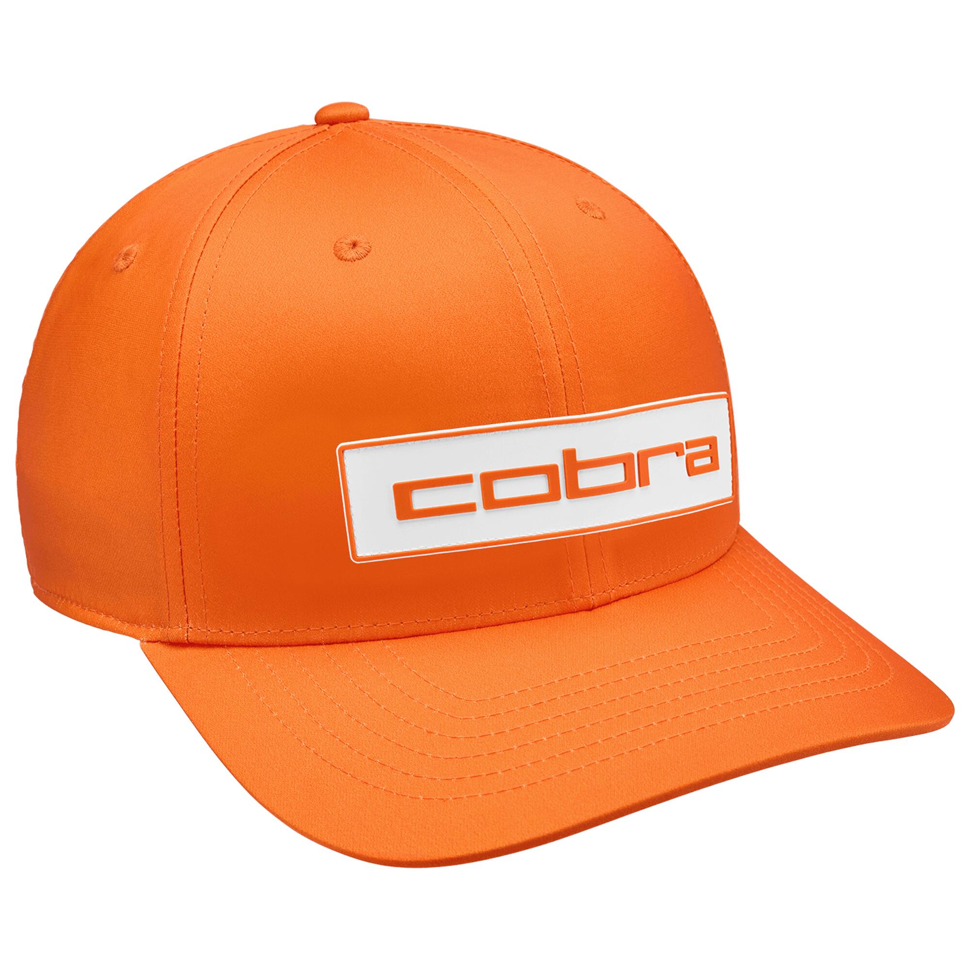 Cobra Tour Tech Cap - Orange/White 1/3