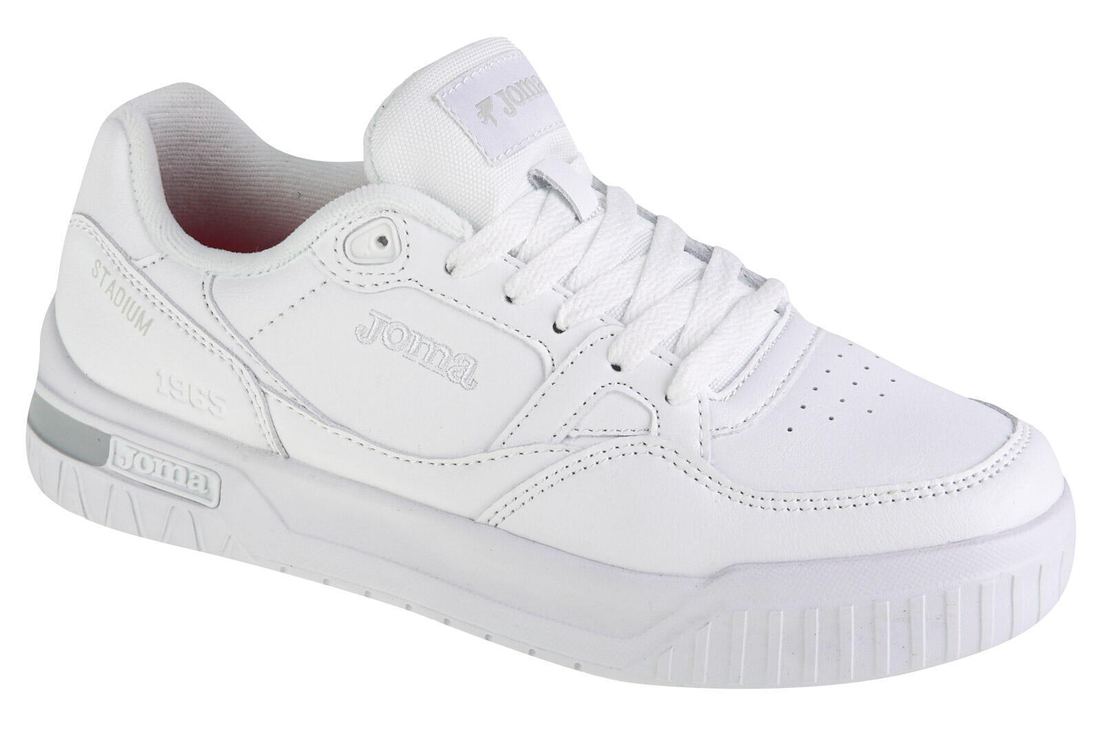 Joma Calçado De Caminhada Para Mulheres Cstalw2302 C. Stadium Lady 2302 Branco da Decathlon