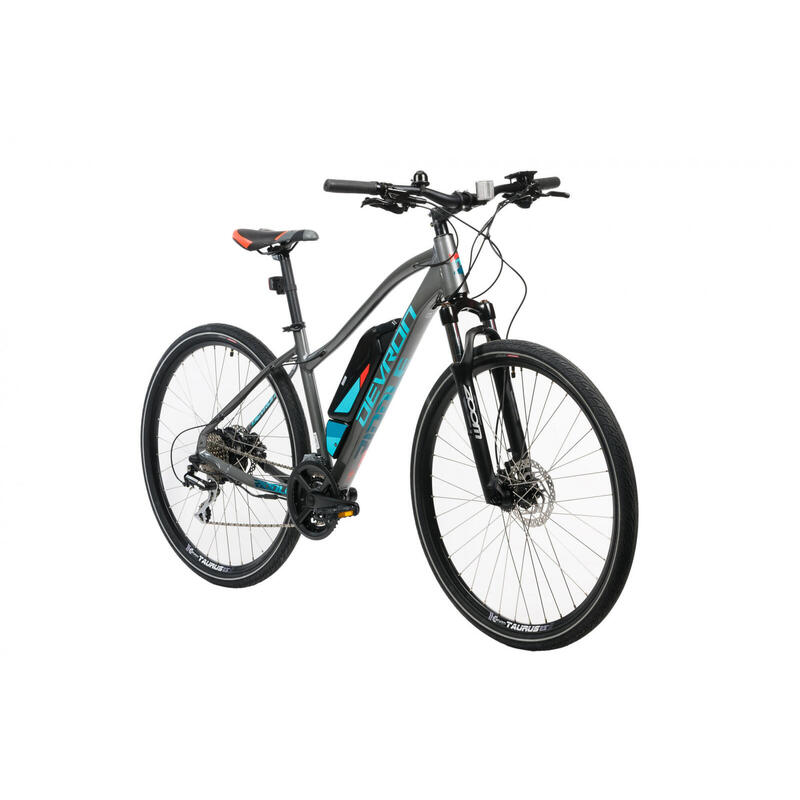 Bicicleta Electrica Devron 28162 - 28 Inch, 450mm, Gri