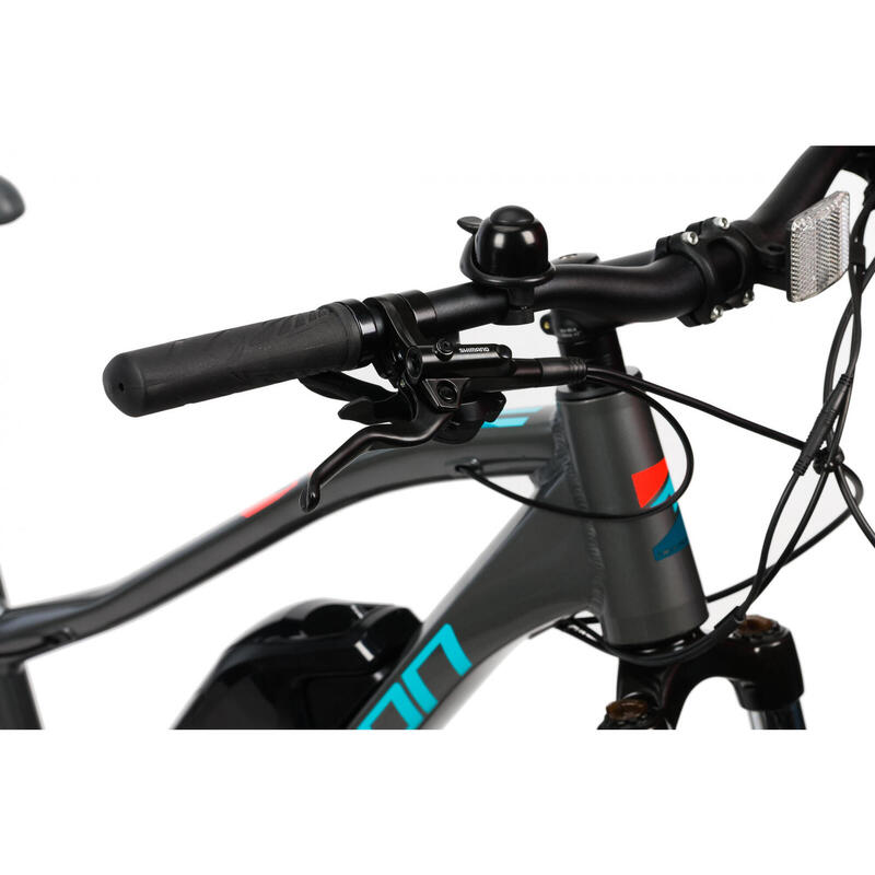 Bicicleta Electrica Devron 28162 - 28 Inch, 450mm, Gri