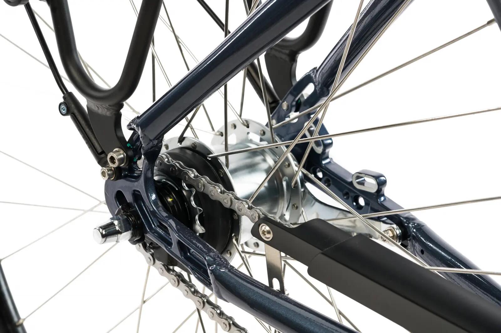 Corwin 28326 elektrische fiets - 28 inch, 490 mm, glanzend grijs 5/6
