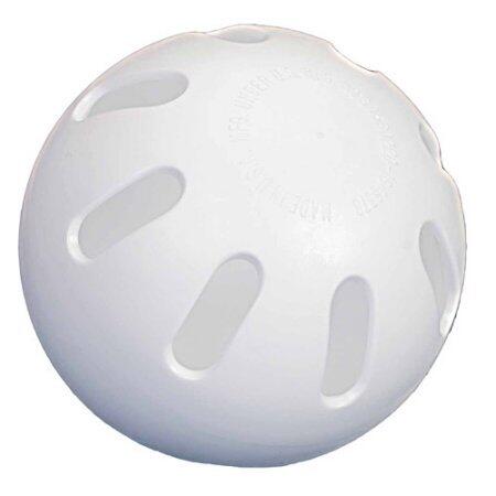 MARKWORT Pallina da softball Wiffle - Curveball - 12 pollici - Da interno ed esterno