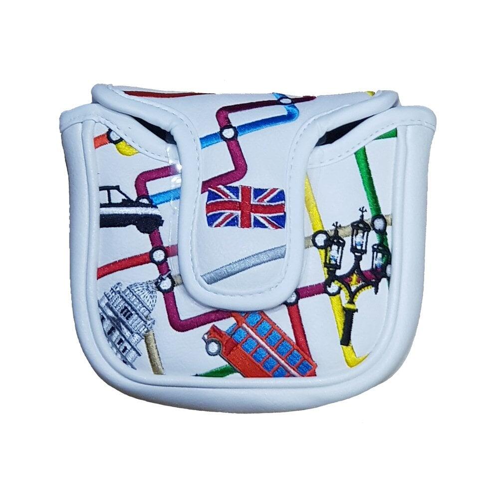 London UK White Mallet Putter Cover England MASTERS GOLF Decathlon