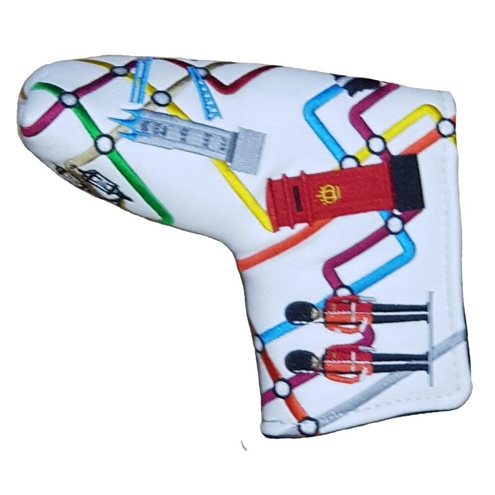 MASTERS GOLF London UK White Blade Putter Cover - England
