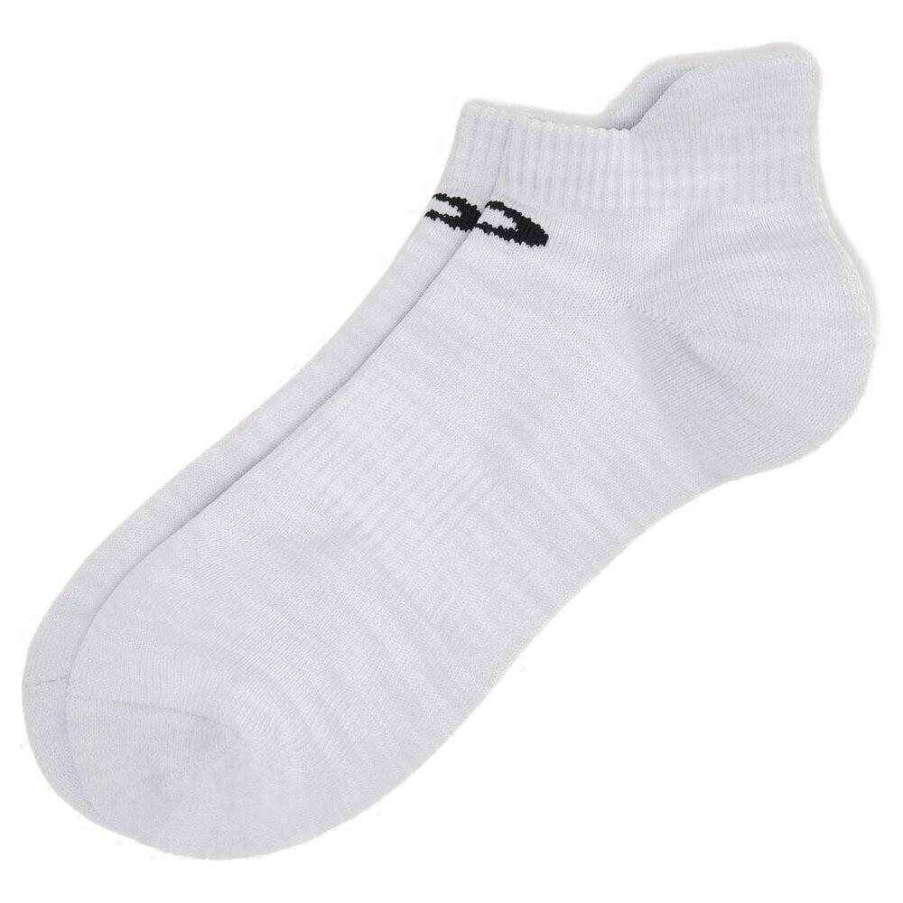 Oakley Ankle Tab Sock - White/Cool Grey Heather 3/3