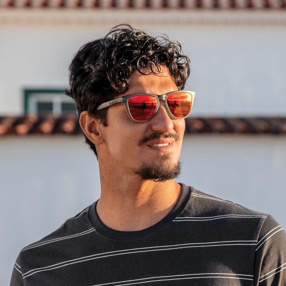 OAKLEY Frogskins Range Matte Grey Smoke - Prizm Ruby 55 mm 5/5