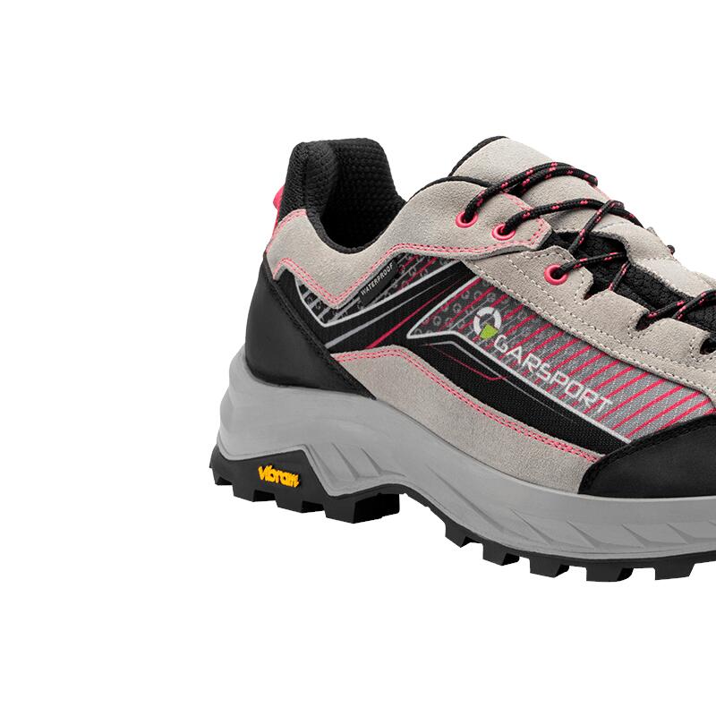 Chaussures de randonnée Mikeno Low WP pour femme - Gris 3/4