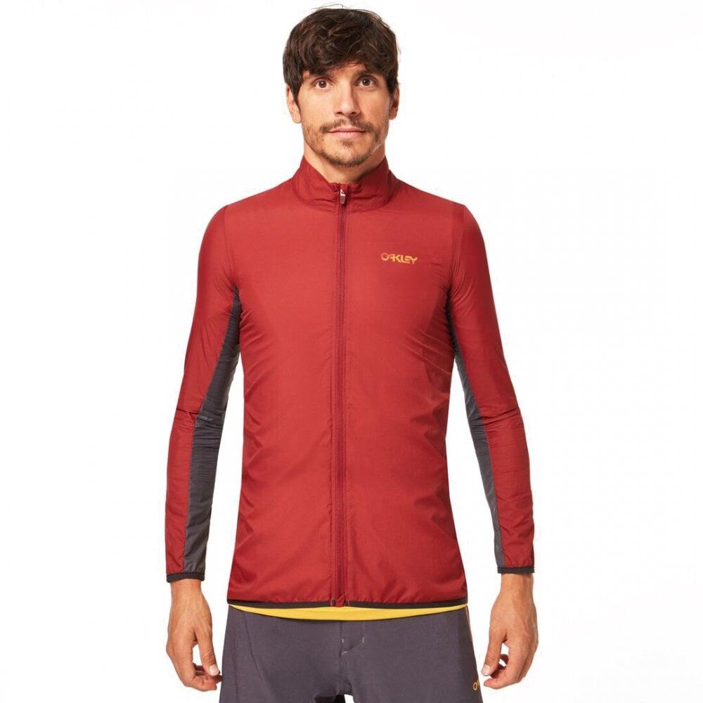 Oakley ELEMENTS PACKABLE JACKET Cycling - IRON RED 1/4