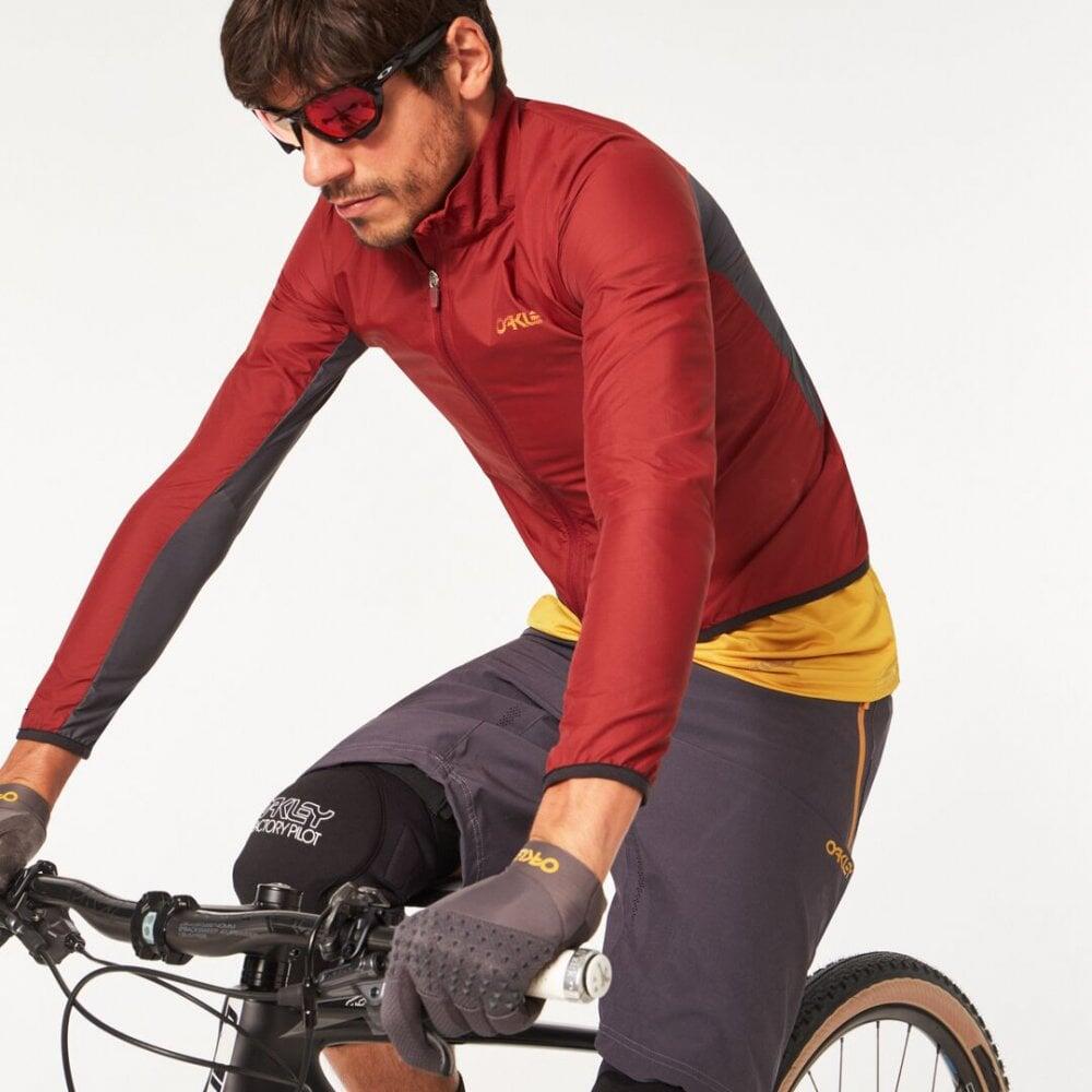 Oakley ELEMENTS PACKABLE JACKET Cycling - IRON RED 4/4