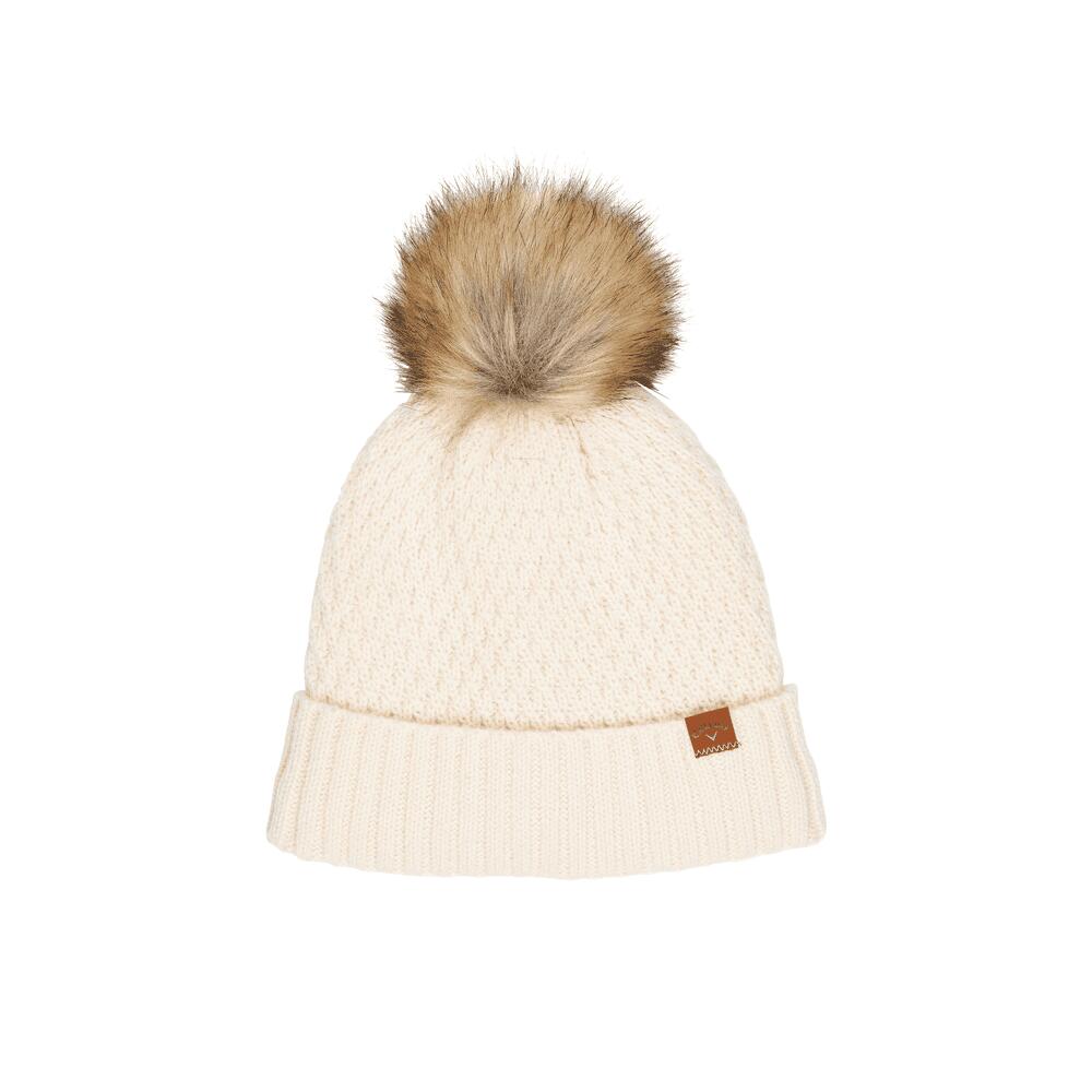 CALLAWAY Berretto con pompon da donna di Callaway Golf, beige