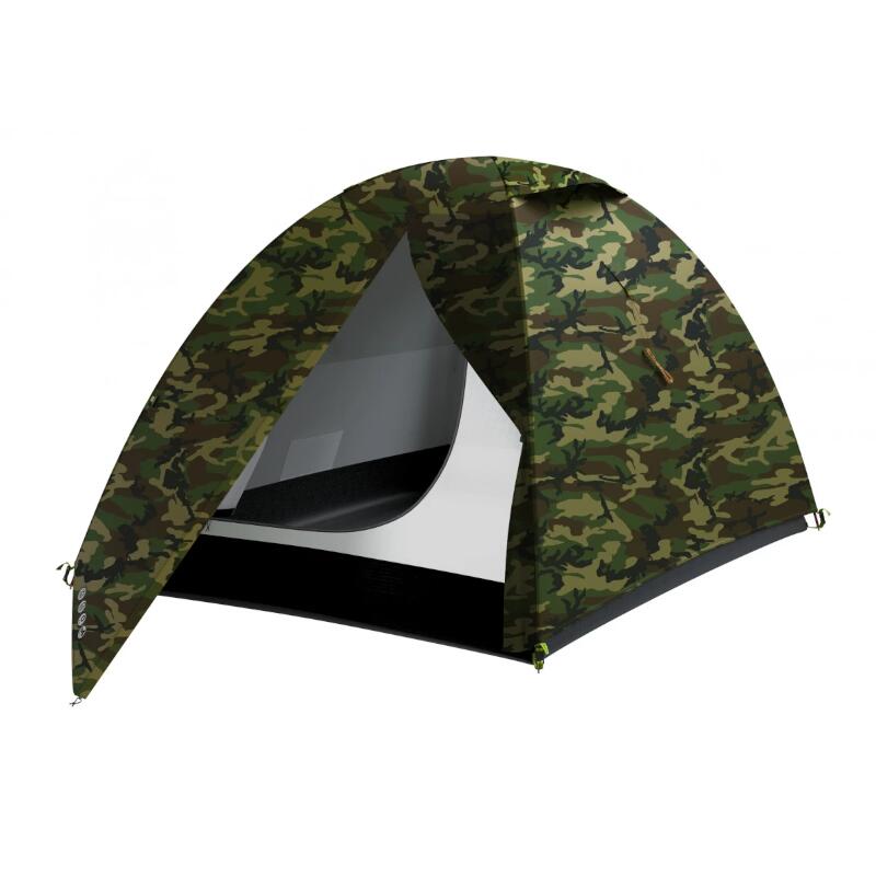 Tente ultralégère Husky Bizam 2 camo army 2 places, montage rapide, imperméable 2/5