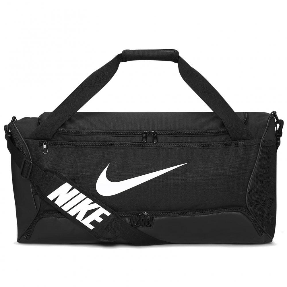 Brasilia Swoosh Training 60L Duffeltas (Zwart/Wit) 2/6