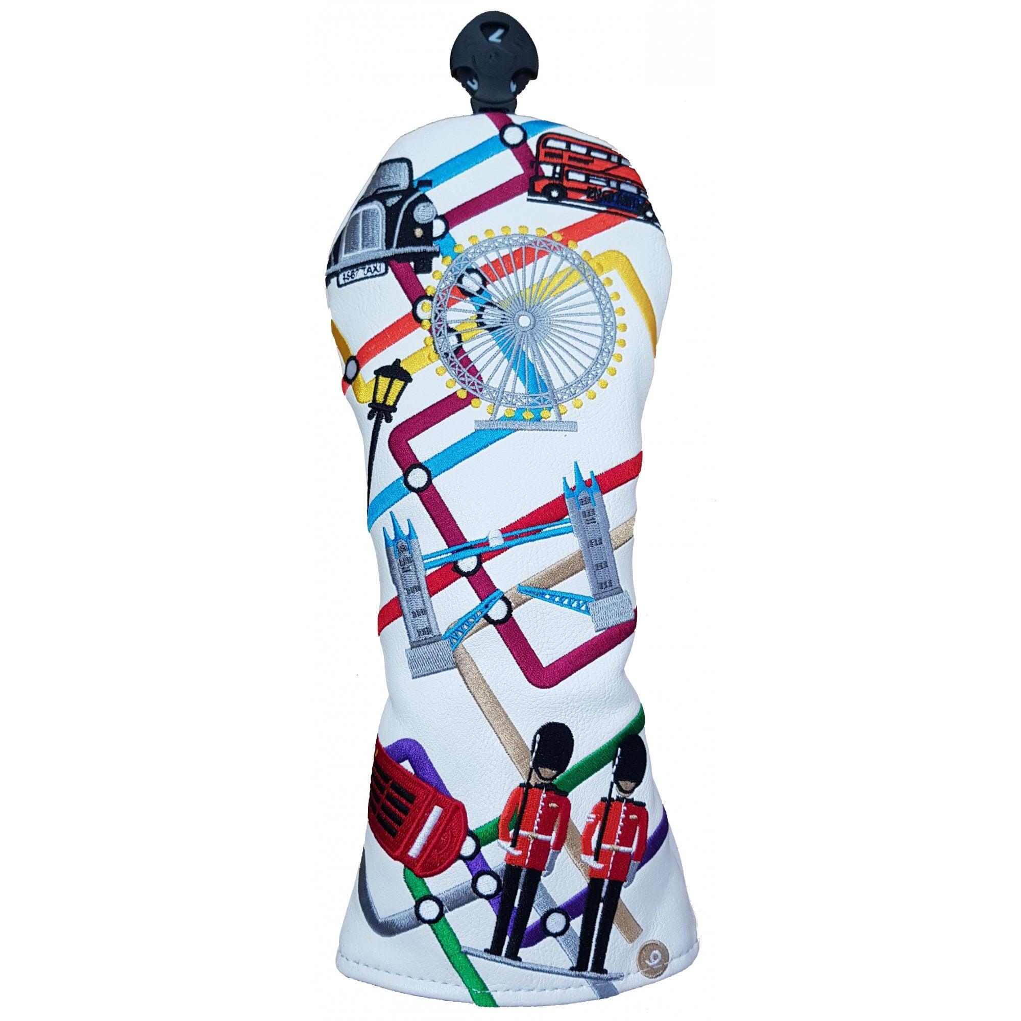 London UK White Fairway Wood Cover England MASTERS GOLF Decathlon