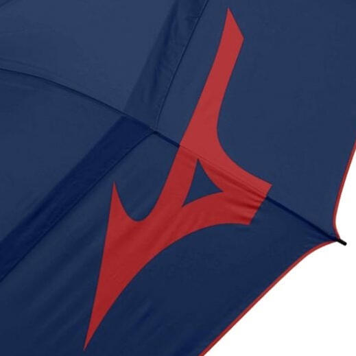 Mizuno Twin Canopy Umbrella - Navy/Red 2/3
