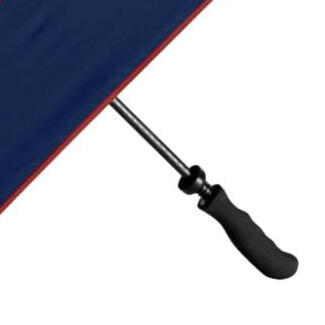 Mizuno Twin Canopy Umbrella - Navy/Red 3/3