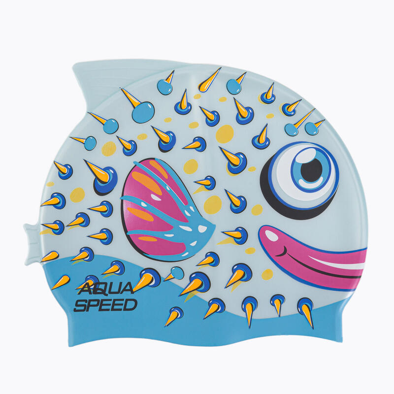 Czepek pływacki silikonowy dla dzieci Aqua Speed Fish