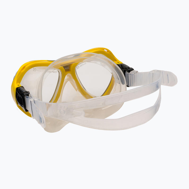 Set snorkeling scufundări copii Aura Evo galben