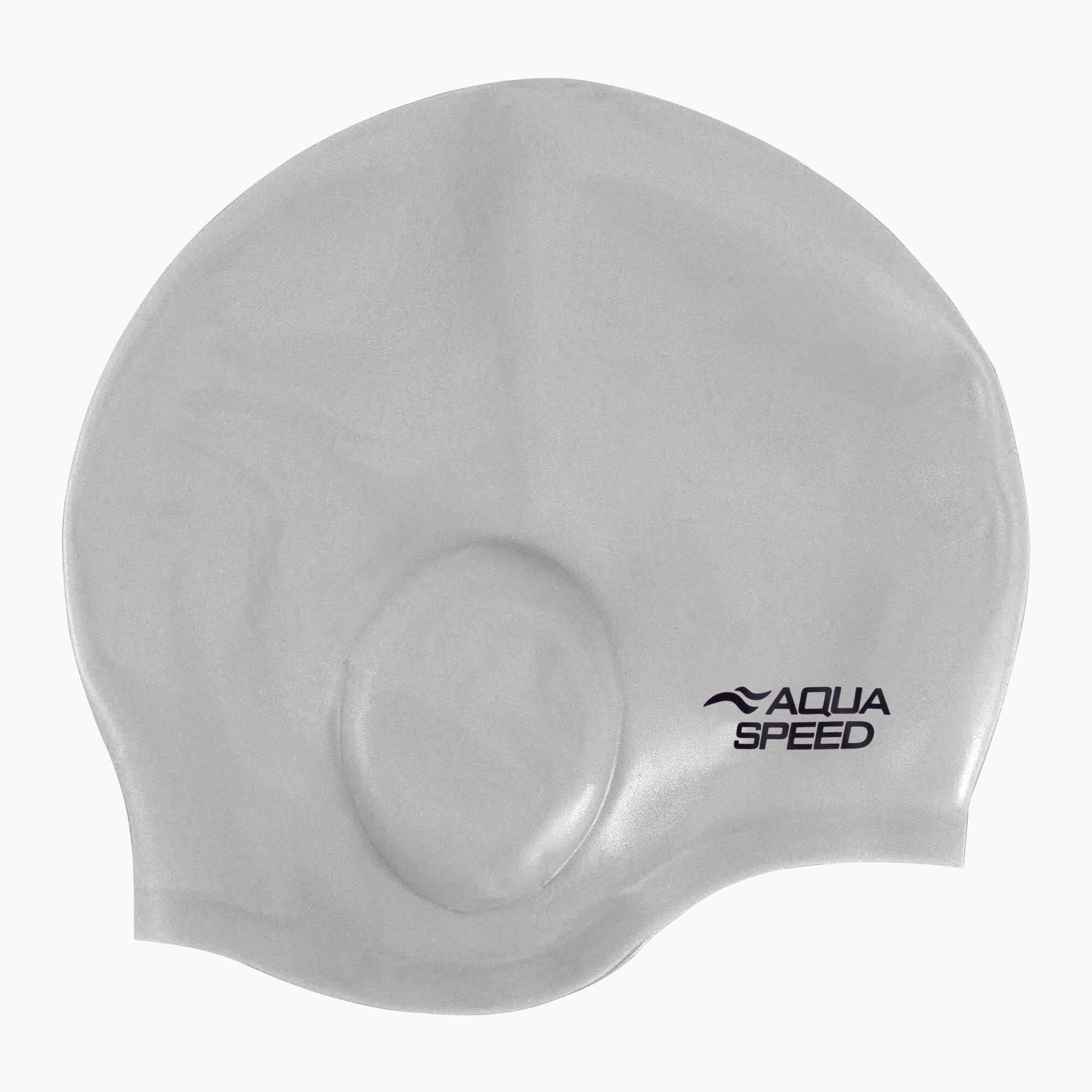 Aqua Speed - Gorro natación silicona suave unisex cubre orejas completo 4/4