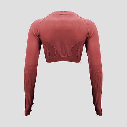 Crop top d'entraînement RUE manches longues 6/6