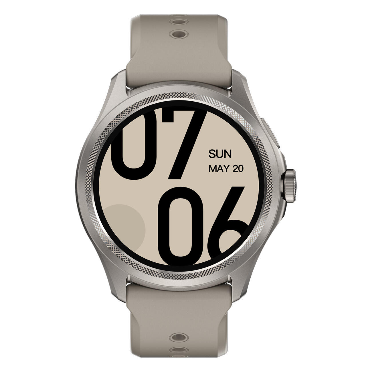 MOBVOI TicWatch Pro 5 GPS Sandstone Chytré hodinky v odolném military provedení