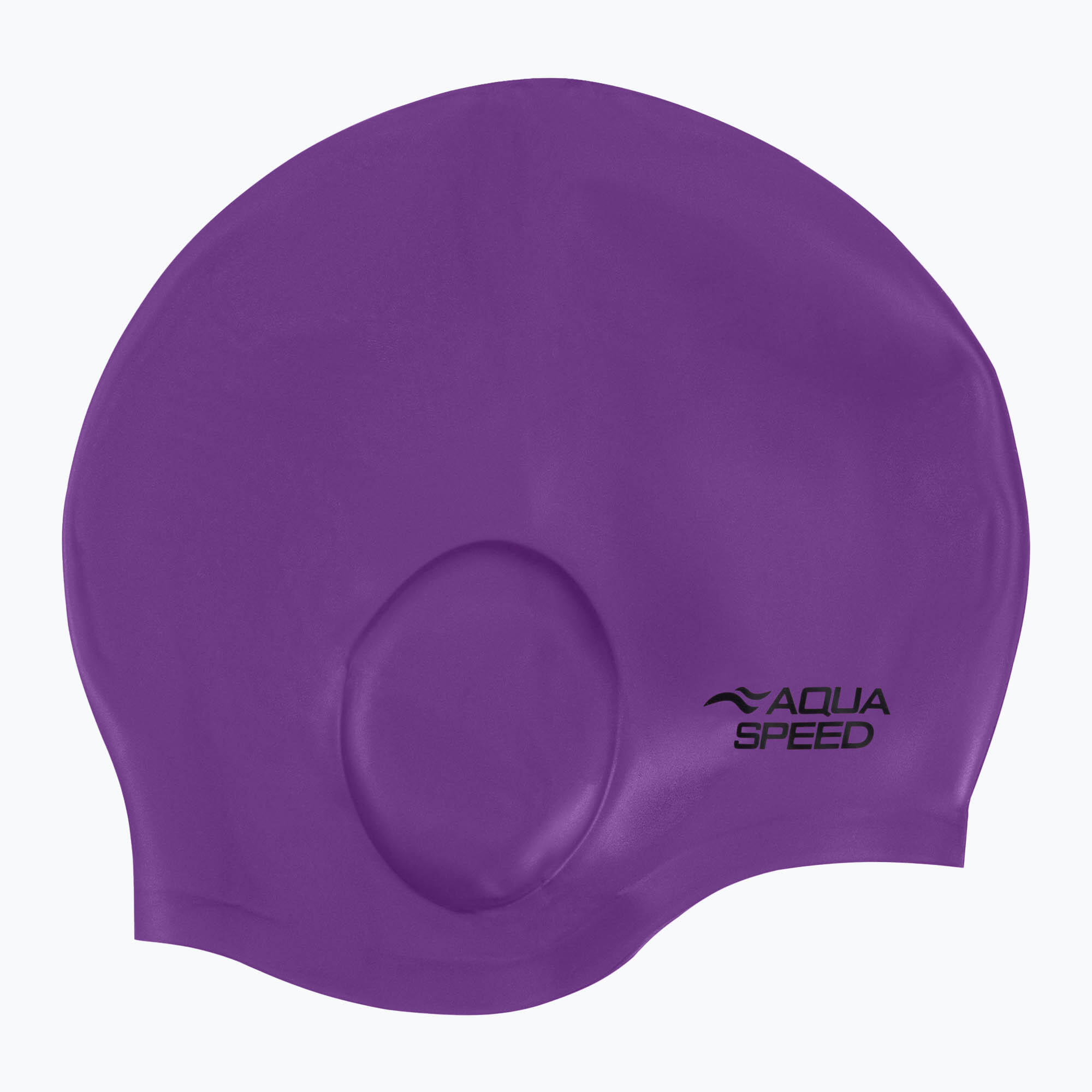 Aqua Speed - Zwemcap unisex volwassenen volledige oorbedekking zacht silicone 4/4