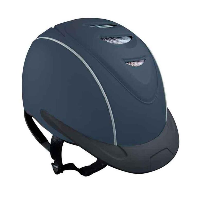 Casco Montar New Oscar Rch6215 M(52-56) Azul