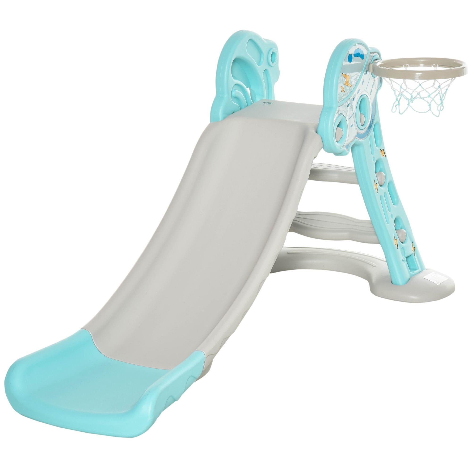 Piscina Agua Tobogan Casero Para Niños Tobogán Infantil HOMCOM