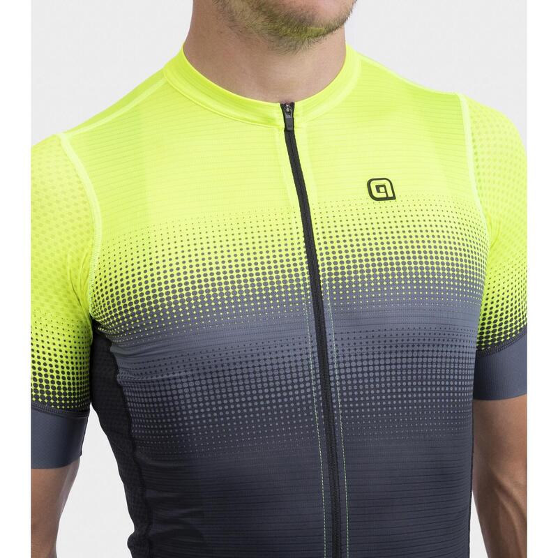 Alé Gradient Fluo Yellow Short Sleeve Jersey