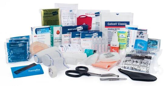 Kit recharge Armoire à pharmacie de 1er secours 1 Porte - 117 Pièces