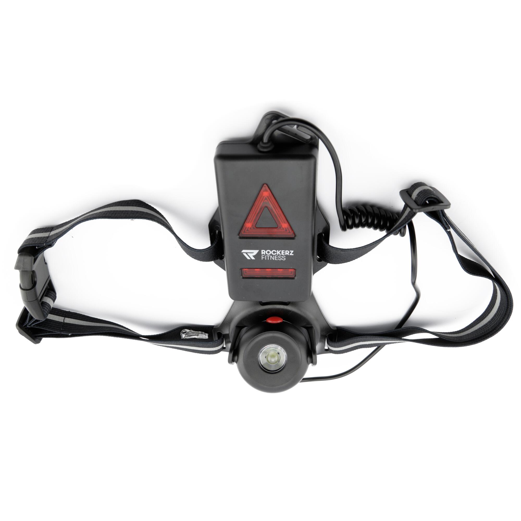 Lampe de poitrine LED – Éclairage de course – Noir – Réglable 6/7