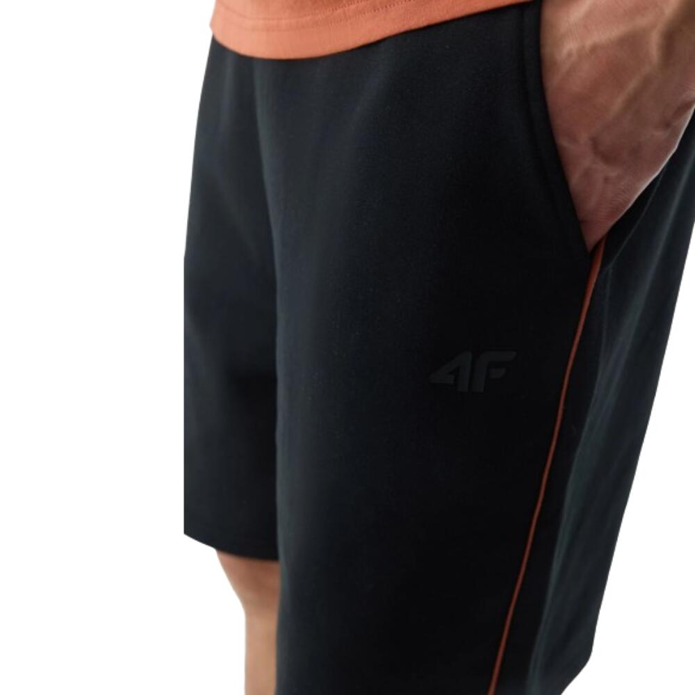 Calções em Algodão desportivo de Homem 4F. Preto 2/4