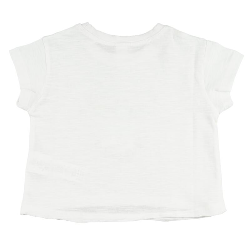 Charanga Camiseta de niña blanco