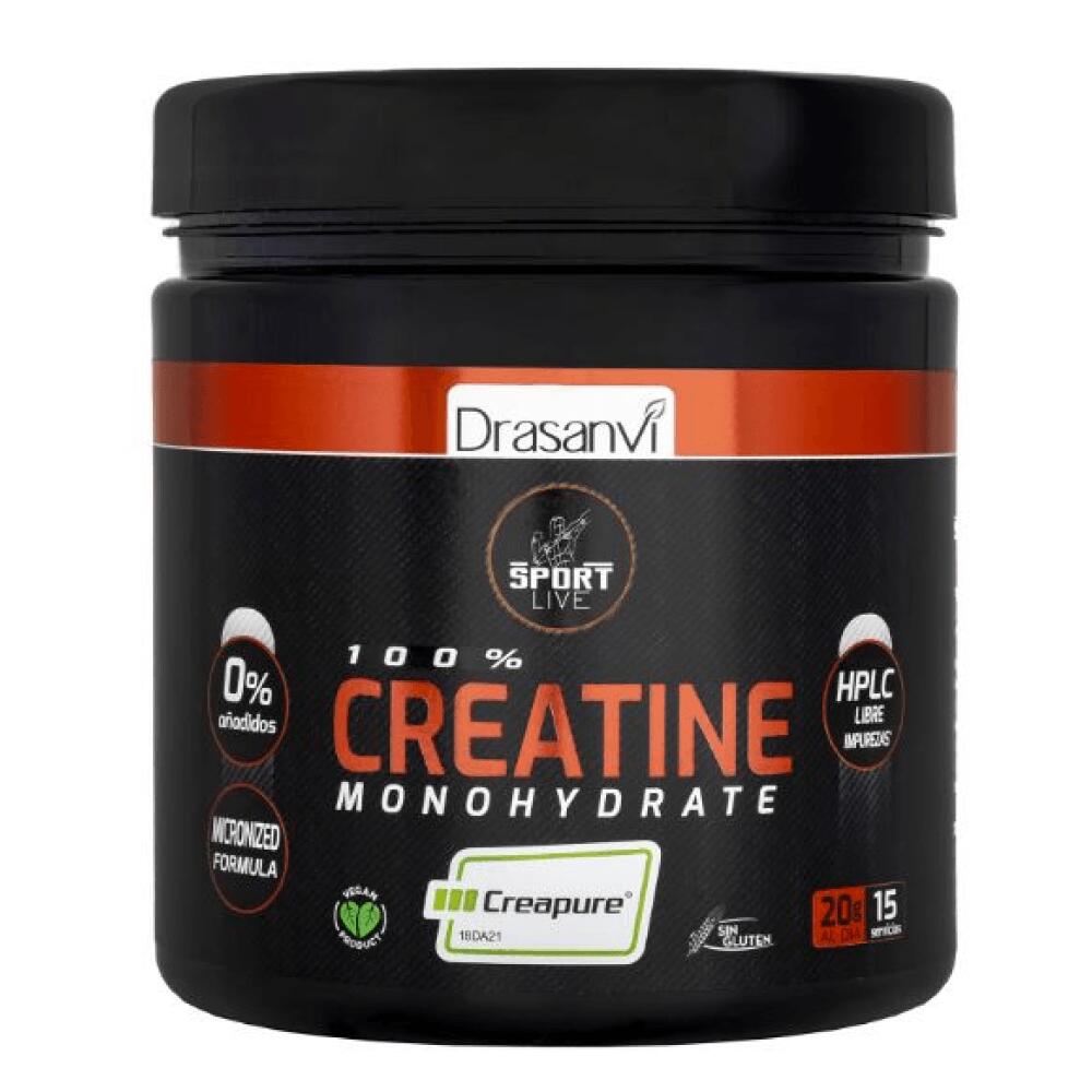 Sport Live 100% Creatina Monohidrato Creapure 300 Gr