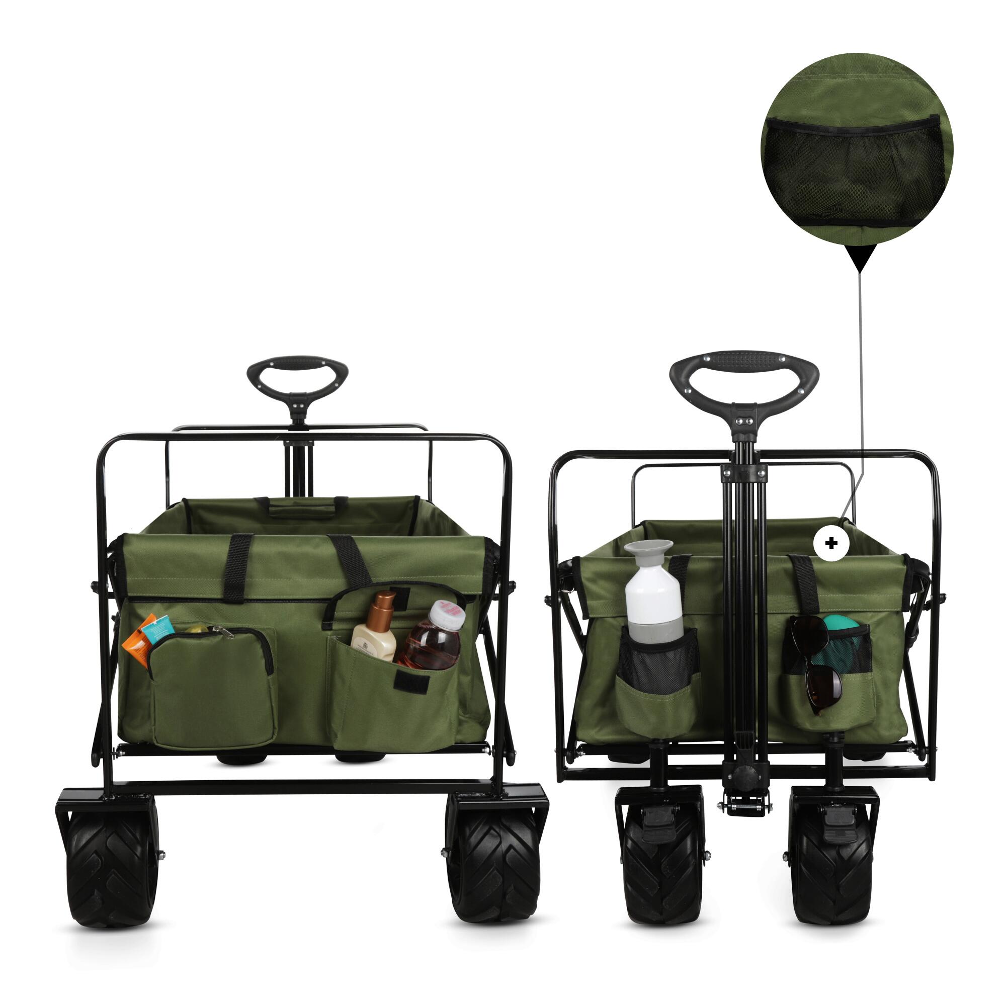 Carretto - Carro portavivande - Pieghevole - Capacità XL 4/7